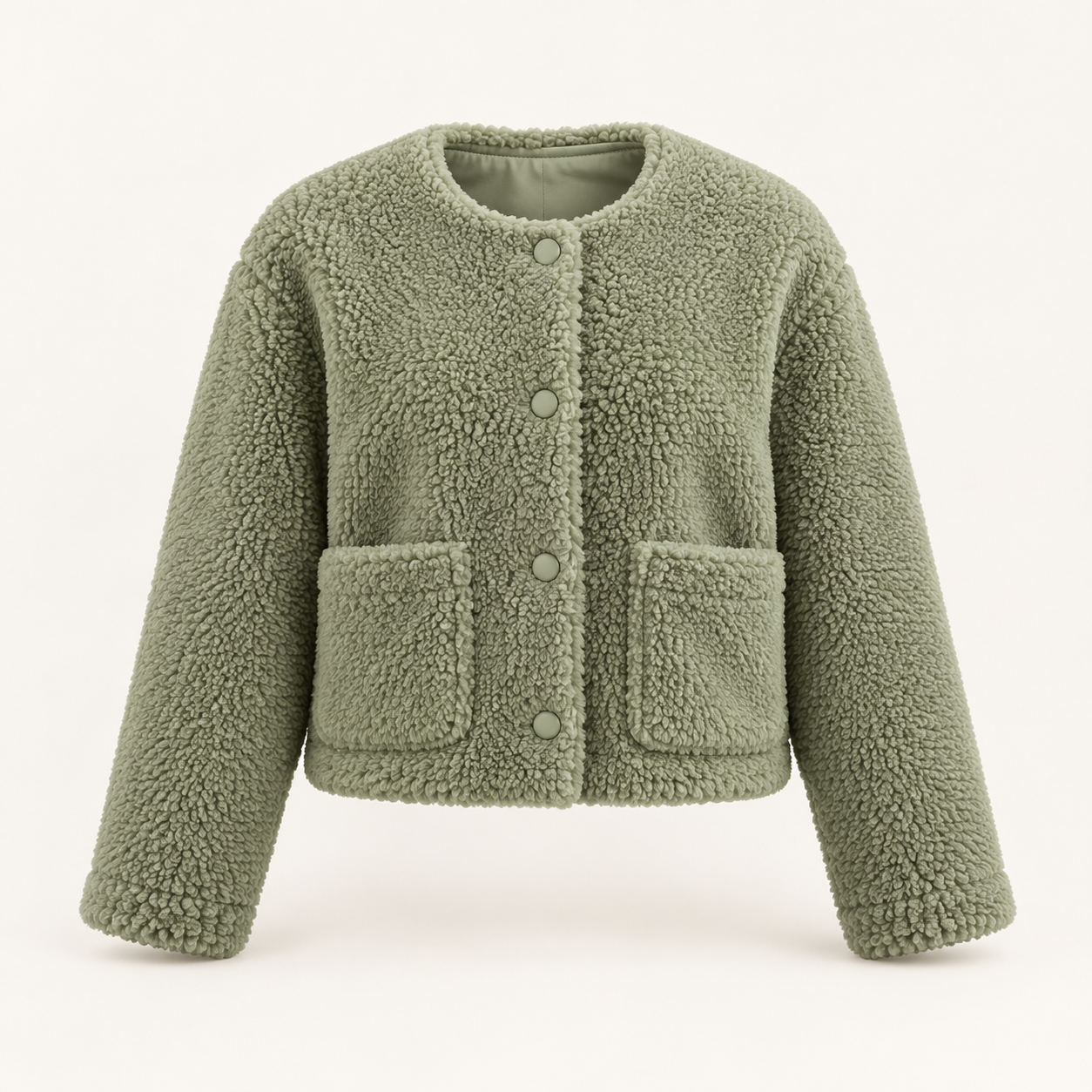 Sage Willow Soft Jacket, front view
